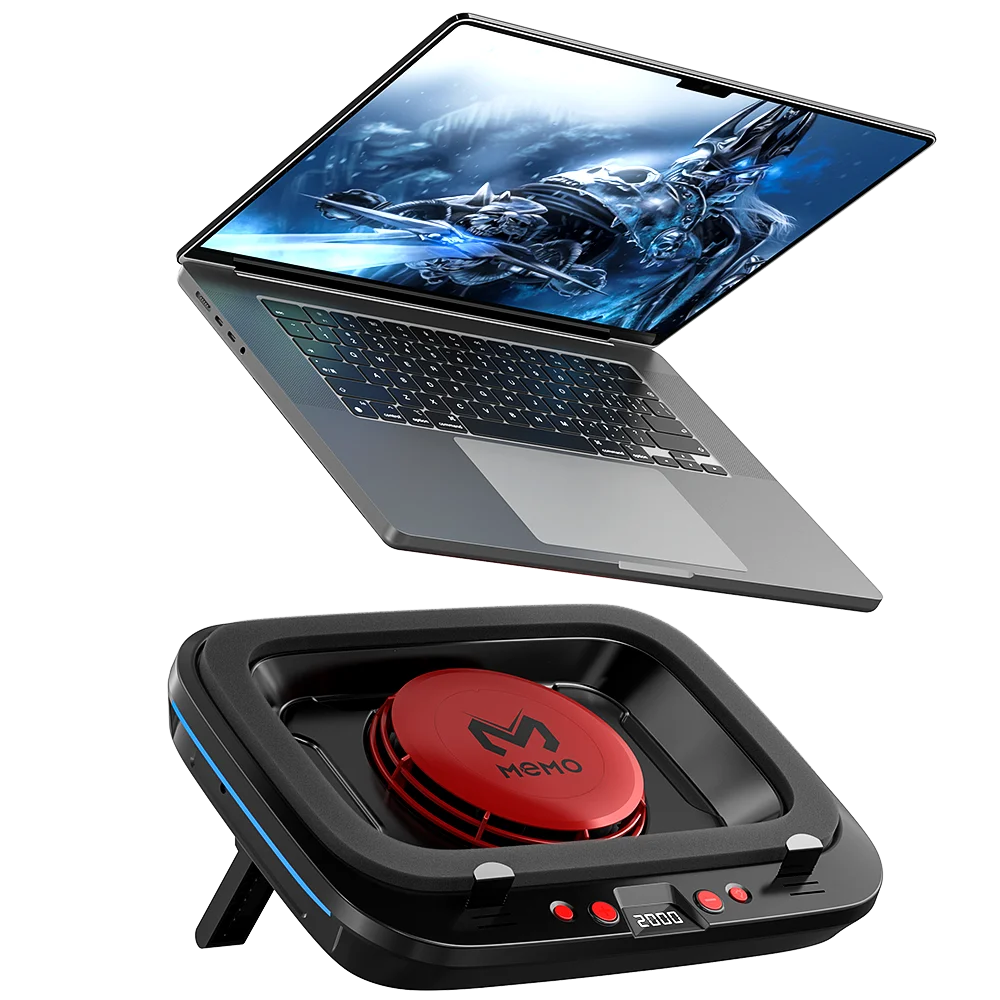 Laptop Cooling Pad Laptop Coolers for Computer PC Notebook Gaming Laptop Fan Height Adjustable Laptop Cooling Stand