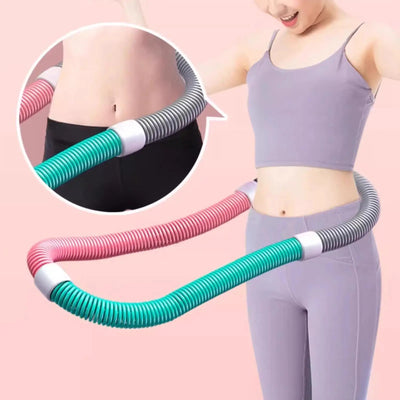 Weighted Fitness Hoop Sports Entertainment Fitness Circle Beginners Abs Abdomen Equipment Accessories for Home Men Women