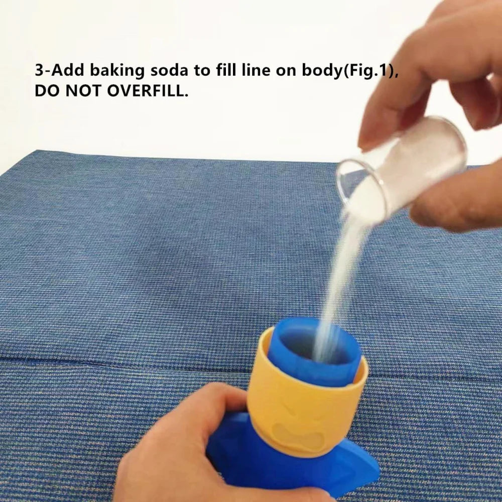 Microwave cleaner, high-temperature steam cleaner, refrigerator deodorizer, easy to clean. Add vinegar and water to fresh steam