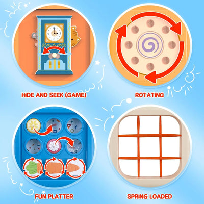 Toddlers Montessori Toys Busy Toys Early Education Sensory Toys  Folding Puzzle Toy Fine Motor Toys For Boys Girls
