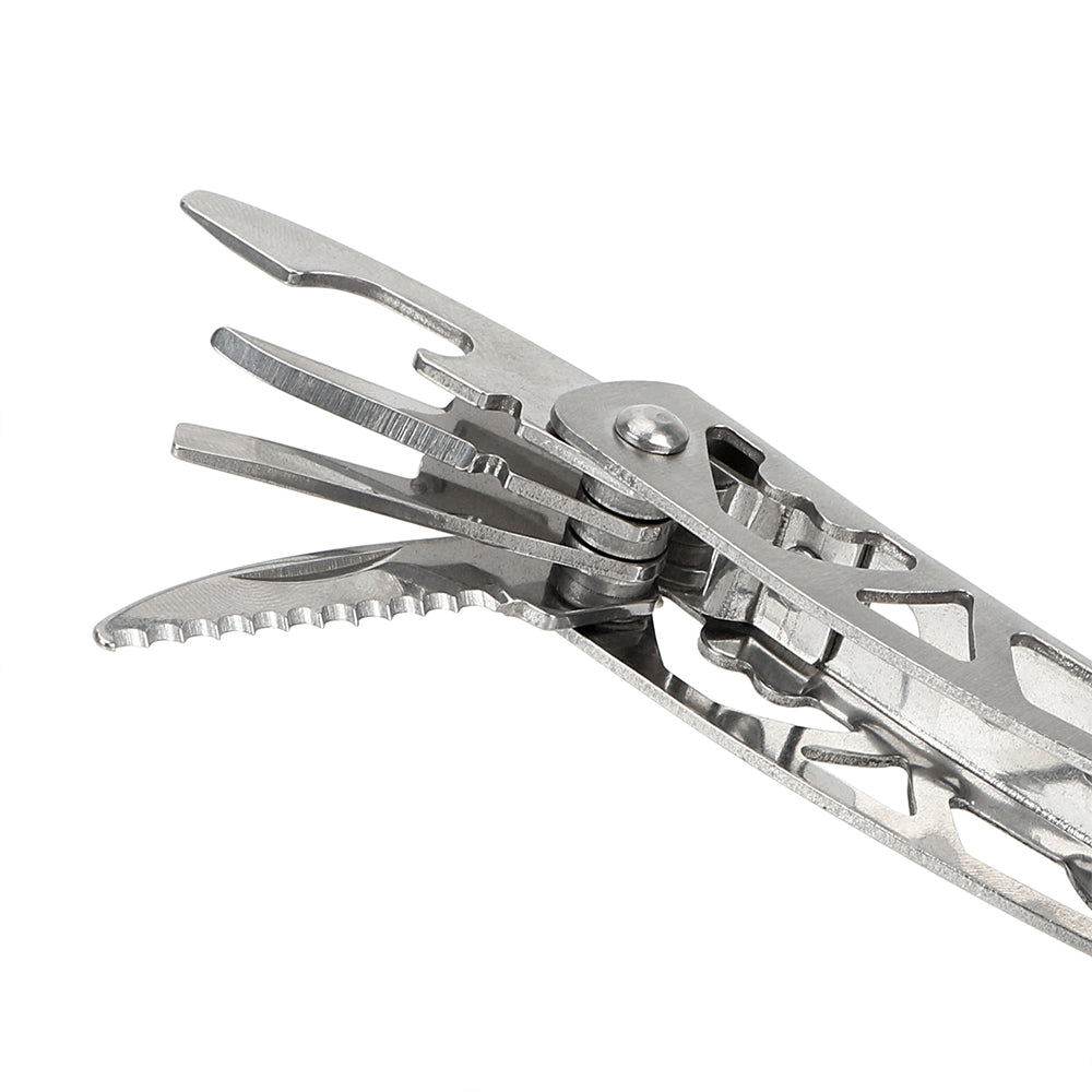 Stainless Multitool Multifunction Tool Forceps Multipurpose Forceps Hand Tool Screwdriver Kit Multi Plier Folding Knife Pliers