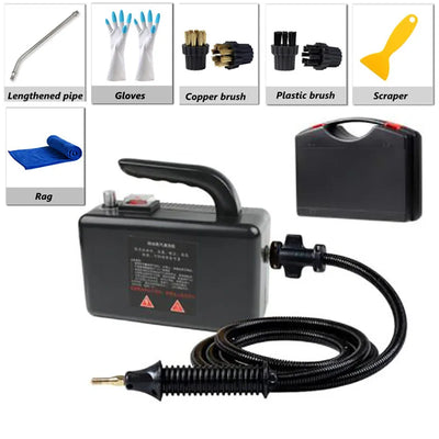 2600W High Temperature Steam Cleaner For Hood Air Conditioner Car Mobile Cleaning Machine Pumping Sterilization Disinfector