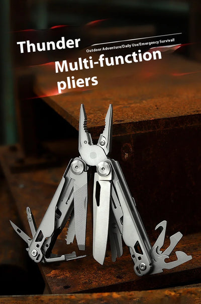 Outdoor Multifunctional Tools 15-1 Portable Pliers Stainless Steel Pliers Wrench Emergency Rescue Foldable Tool Knives Tools