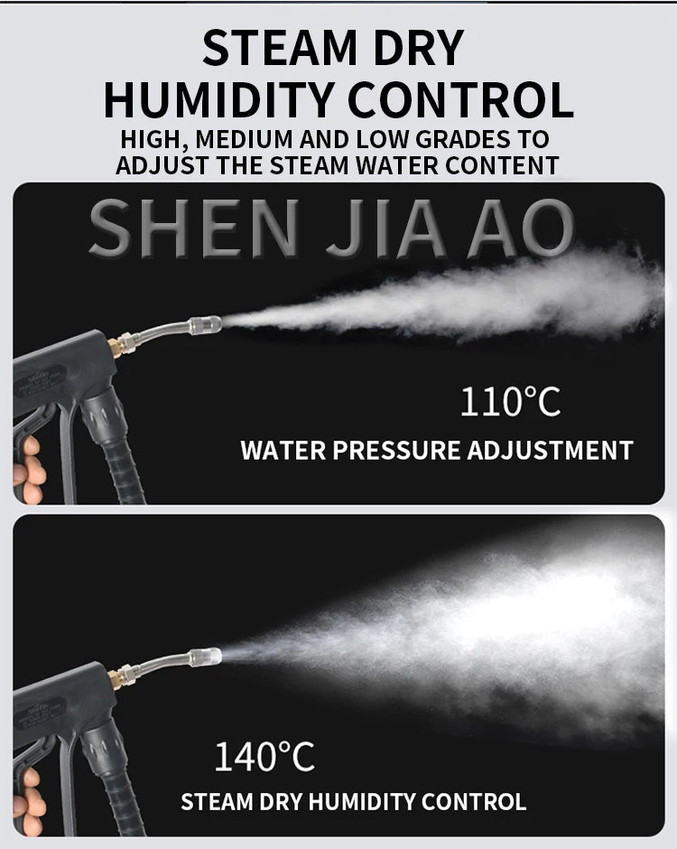 3800W High Pressure And High Temperature Steam Cleaner Household Appliance Pipe Cleaning Air Conditioning And Refrigerator