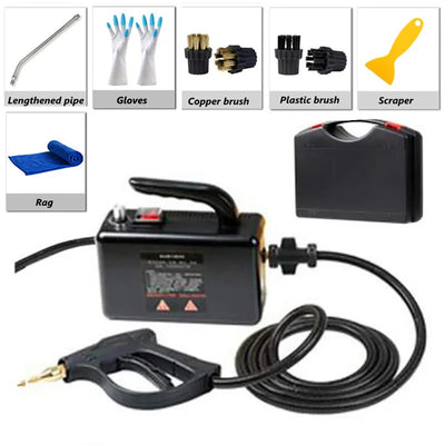 2600W High Temperature Steam Cleaner For Hood Air Conditioner Car Mobile Cleaning Machine Pumping Sterilization Disinfector