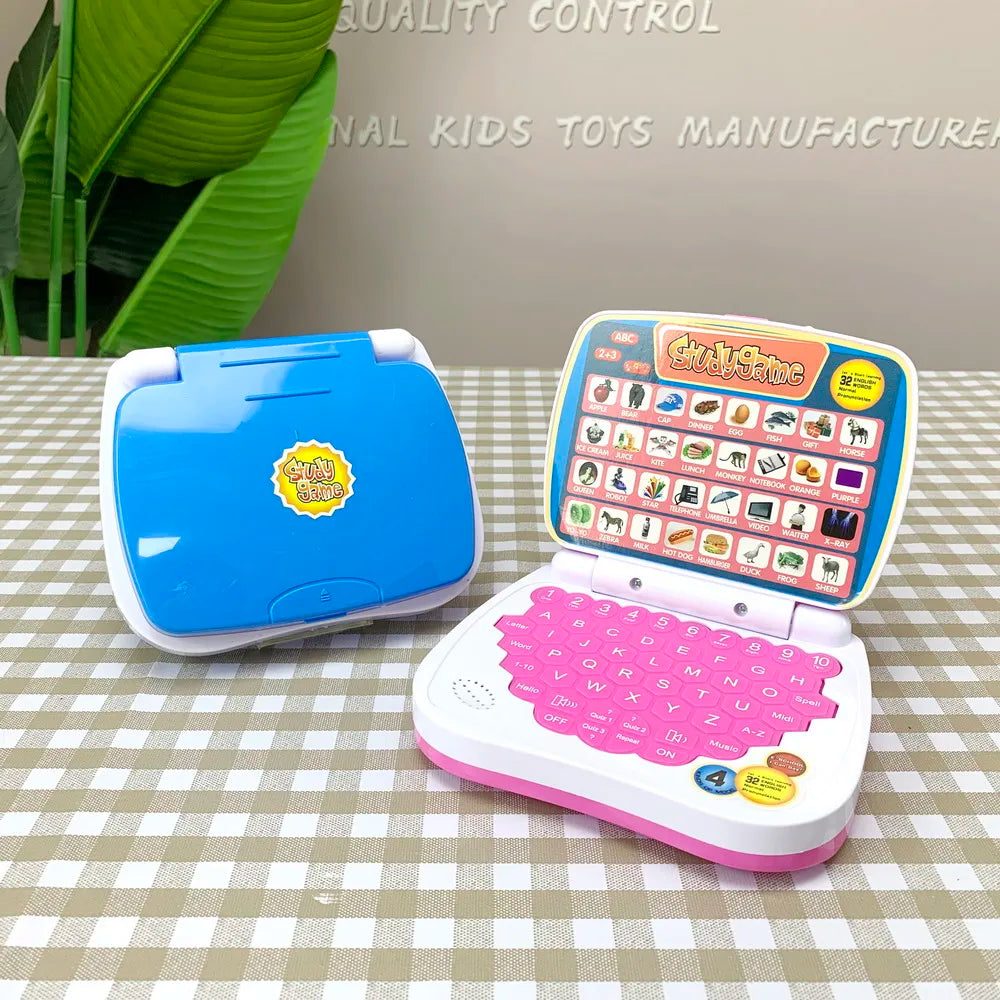 Learning Machine Laptop Computer Child Electronic Preschool Language Education Toys Gift Toddler Kid Developing Cognitive Skills