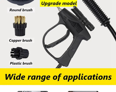 2600W High Temperature Steam Cleaner For Hood Air Conditioner Car Mobile Cleaning Machine Pumping Sterilization Disinfector