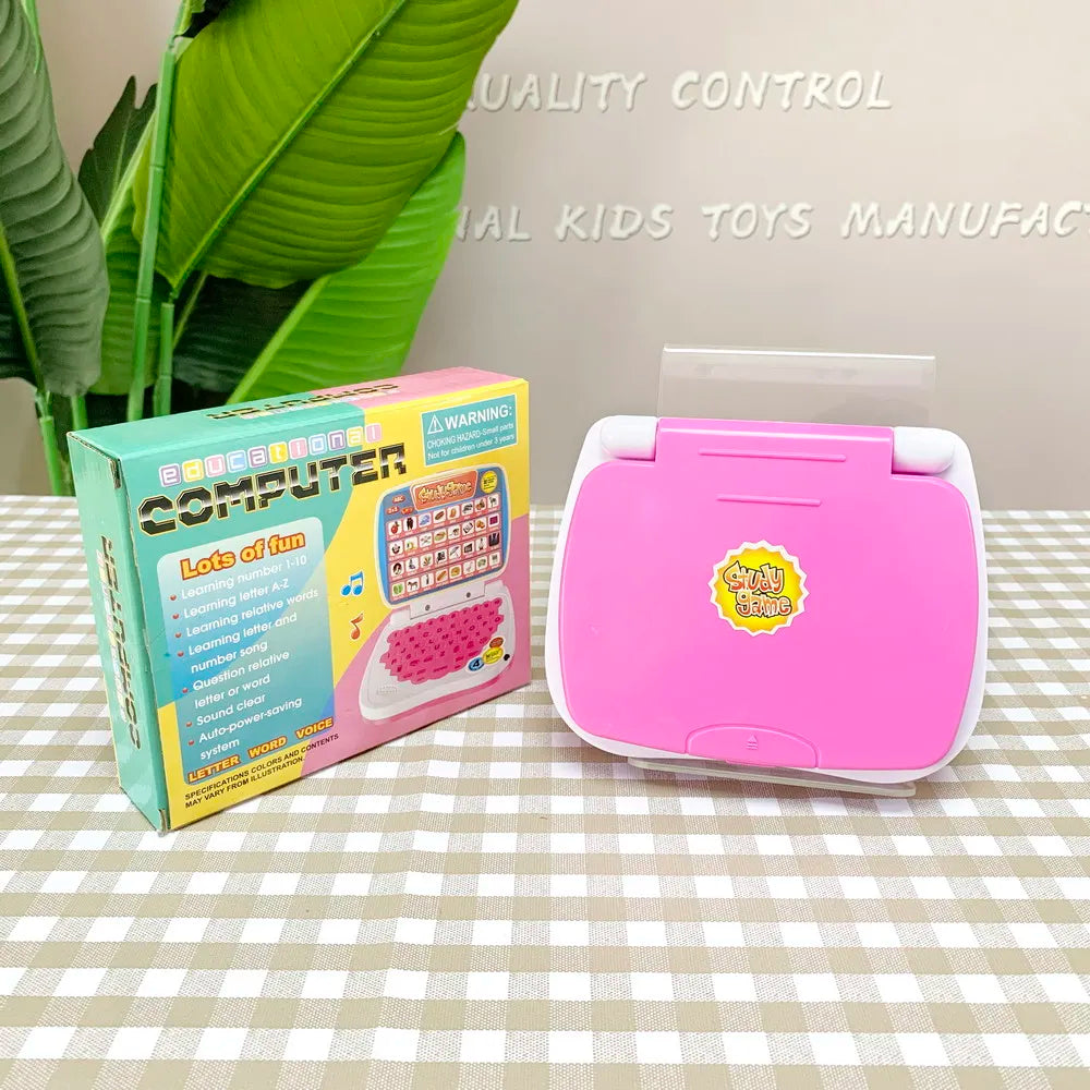 Learning Machine Laptop Computer Child Electronic Preschool Language Education Toys Gift Toddler Kid Developing Cognitive Skills