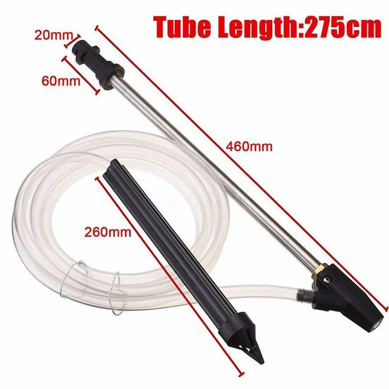 Pressure Washer Sand Blaster Gun Lance Hose Wet Sandblaster Lance High Pressure Water Sandblasting Jet Kit Car Wash Dropship
