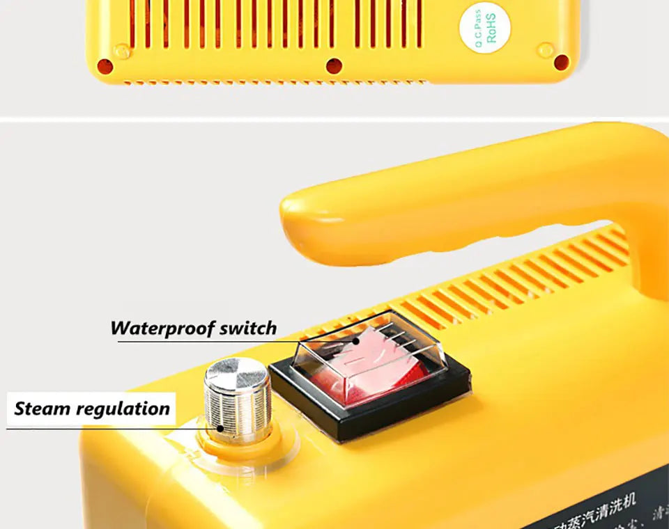 2600W High Temperature Steam Cleaner For Hood Air Conditioner Car Mobile Cleaning Machine Pumping Sterilization Disinfector