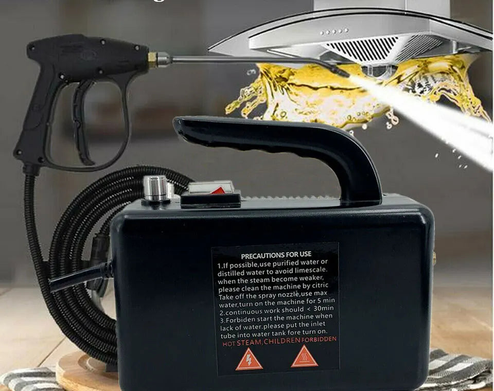 2600W High Temperature Steam Cleaner For Hood Air Conditioner Car Mobile Cleaning Machine Pumping Sterilization Disinfector