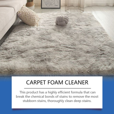 Carpet Foam Cleaner Eliminate Stubborn Stains Odor Remover Carpet Fabric Curtain Multi-functional Cleaning Rug Cleaner Solution