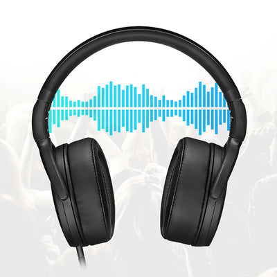 Sennheiser HD 400S Wired Professional Studio Headphones With Microphone Over Ear HiFi Monitor Music Headset Earphone