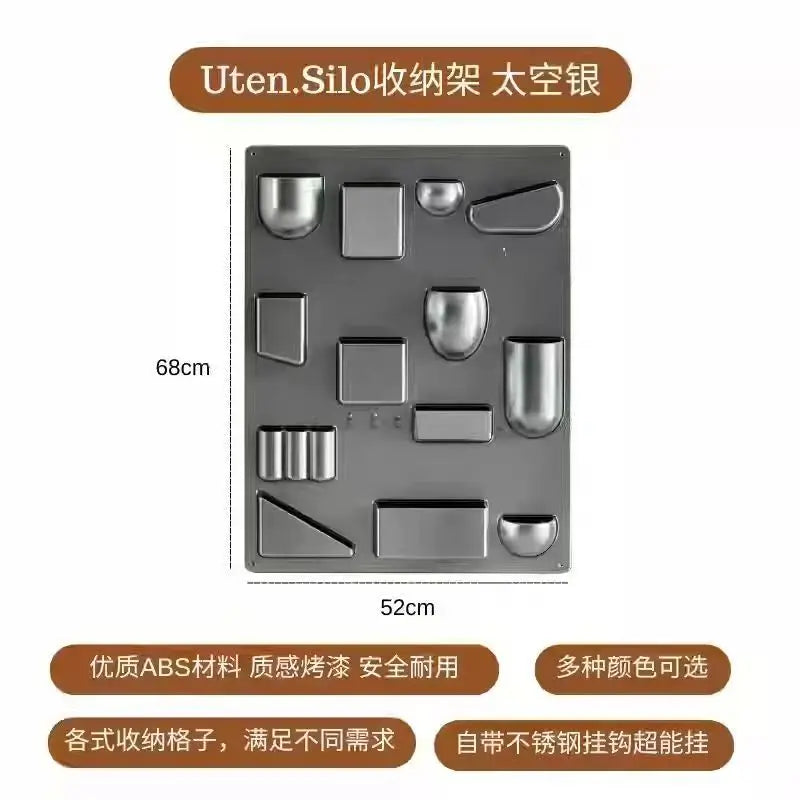 Wall Holder Offices Kitchen Organizer Desktop Wall Storage
