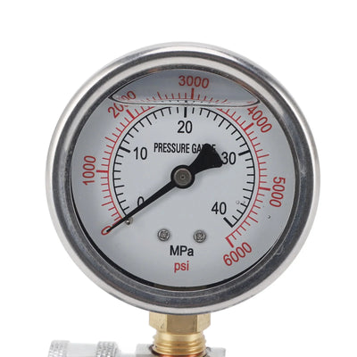 Pressure Washer Parts Accessories Pressure Washer Gauge 6000psi High Pressure 3/8in Quick Connect Parts Accessories