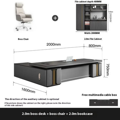 Bedroom Luxury Modern Boss Office Desk
