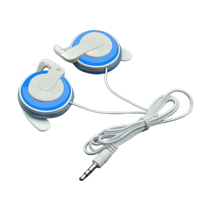 Wired Sports Earphones 3.5mm Sweatproof Stereo Headphones for Running Gym Workout, Gaming Headset