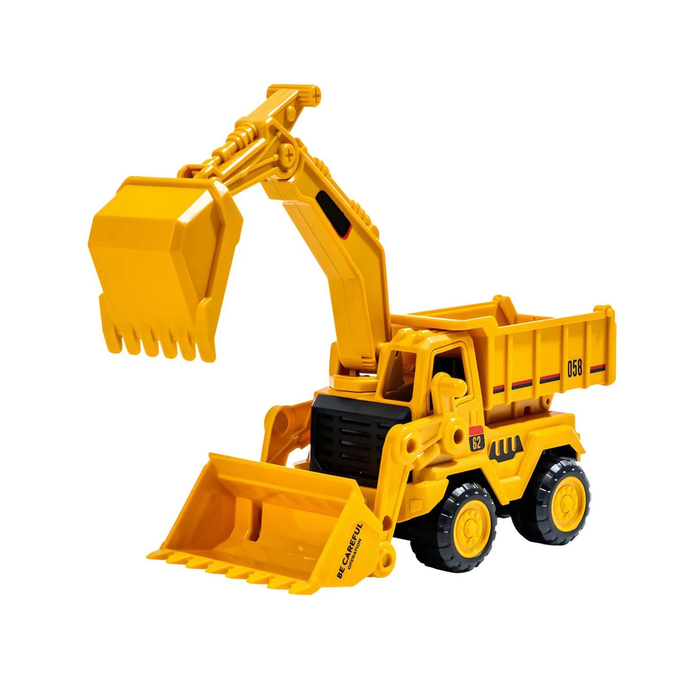 2025 Cartoon Funny Friction Powered Toy Cars Push And Vehicles, Engineering Car Military Car Fire Truck Truck Toys Boys Gift