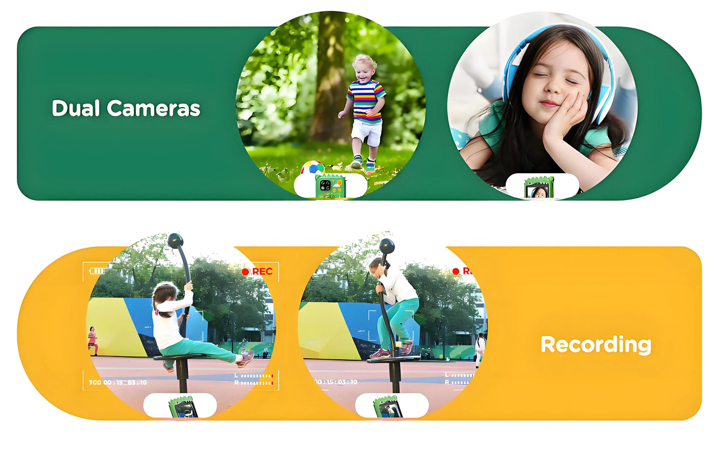 Kids Smart Educational Toys Musci Player Learning Selfie Toddler Phone Games for Children Age 3-12 Best Christmas Birthday Gifts