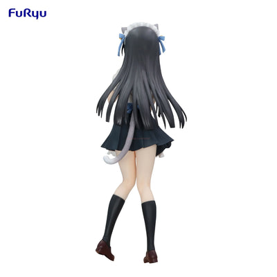 Original Furyu K-On Anime Toy Trio Try It Collector'S Doll Akiyama Mio Figurine Model Ornament Toy Gift