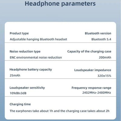 X91 OWS Earhook Earphones Bluetooth 5.3 Low Latency Gaming Sport Headset HiFi Stereo Noise Reduction Wireless Headphones Earbuds