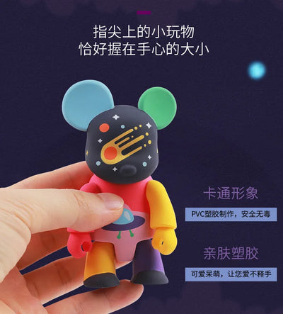 2025 Bear Starry Skys Series Blind Box Toy Anime Doll Kawaii Model Mysterious Box Cute Accessories Decoration Birthday Gifts Toy