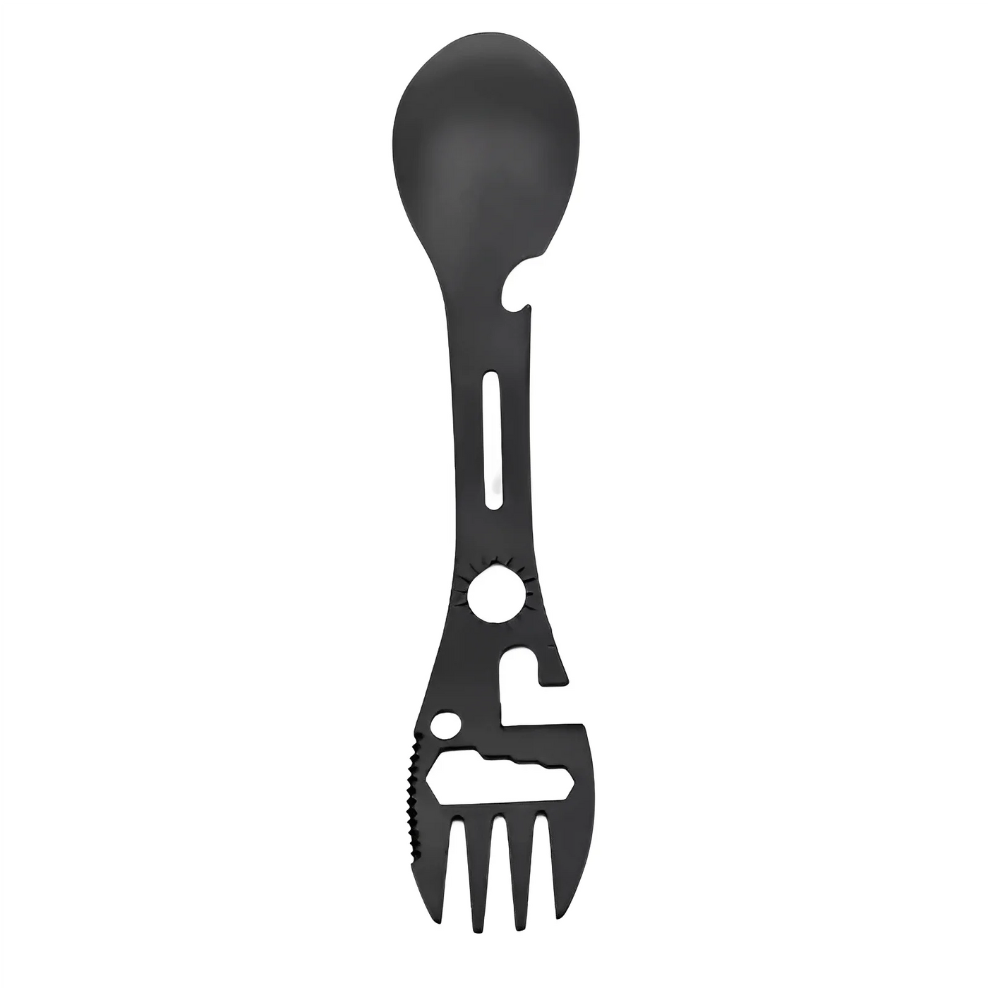 Multi Function tableware spoon multi tool can opener flatware Portable bottle cutlery multitool camp utensil fork Spork stainles