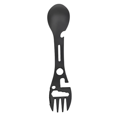 Multi Function tableware spoon multi tool can opener flatware Portable bottle cutlery multitool camp utensil fork Spork stainles