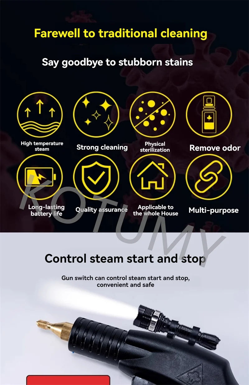Steam Cleaning Machine Air Conditioning Kitchen Range Oil Stain Removal Machine Home Appliances Steam Cleaner