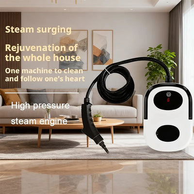 Screen Display High Temperature Steam Cleaner for Household Kitchen Range Hood Air Conditioner Fast Heating Compact Easy to Use
