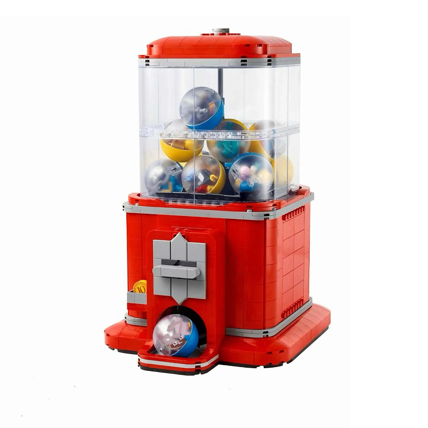 2025 New Creative Vending Machine DIY Gacha Technology 21358 Building Blocks Puzzle Game Brick Toy Girl Boy Christmas Gifts
