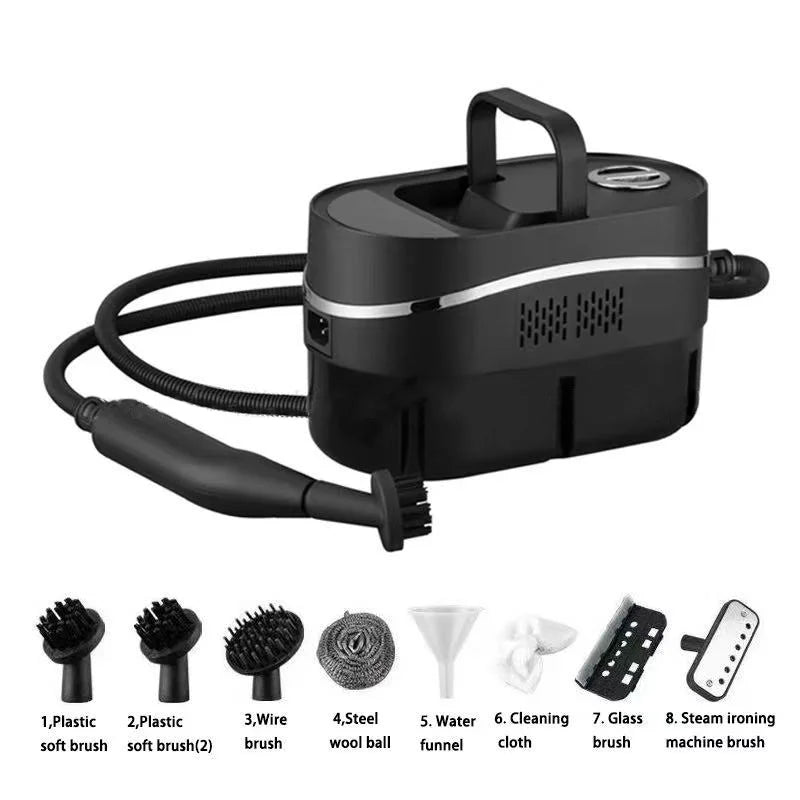 Steam Cleaner High Temperature Household Sterilization for Air Conditioner,Sofa,Kitchen Hood Car Handheld Steam Cleaner EU Plug