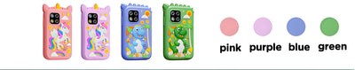 Kids Smart Educational Toys Musci Player Learning Selfie Toddler Phone Games for Children Age 3-12 Best Christmas Birthday Gifts