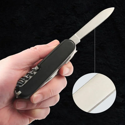 Multifunctional Pocket Knife 30 Basic Functions Multitool Swiss Hand Tools Army Knife Outdoor Camping EDC Gear Survival Knives