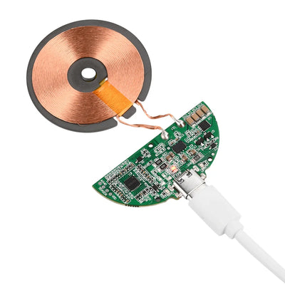 Wireless Charging Module DIY Wireless Charger QI Fast Charging Pad Wireless Charging Transmitter Support Smartwatch 15W Adaptive