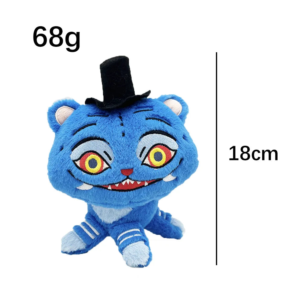 2025 NEW Kpop Demon Hunters Tiger Plush Toy Demon Hunters Kpop Accessories Toy Anime Game Collection for Christmas Birthday Gift