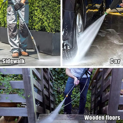 Turbo Nozzle for Pressure Washer Rotating for Hot and Cold Water With 1/4 Quick Connect Stainless Steel 3625 PSI