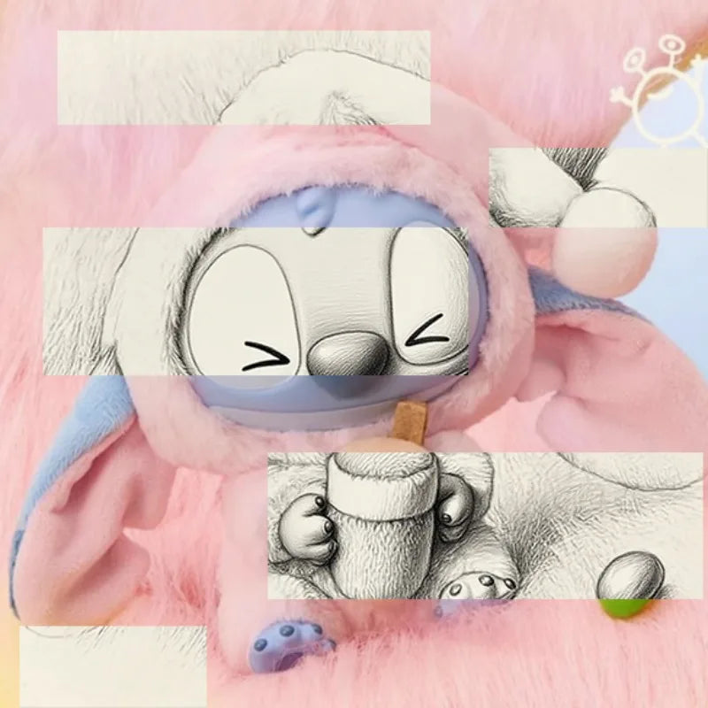 Hot 2025 Eat Something Before Sleep Series Vinyl Blind Box Bag plush Pendant Cute Doll Mystery Box Toy Surprise  Birthday Gift
