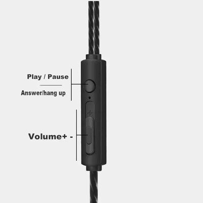 3.5mm Wired Headphones In Ear Headset Wired Earphones