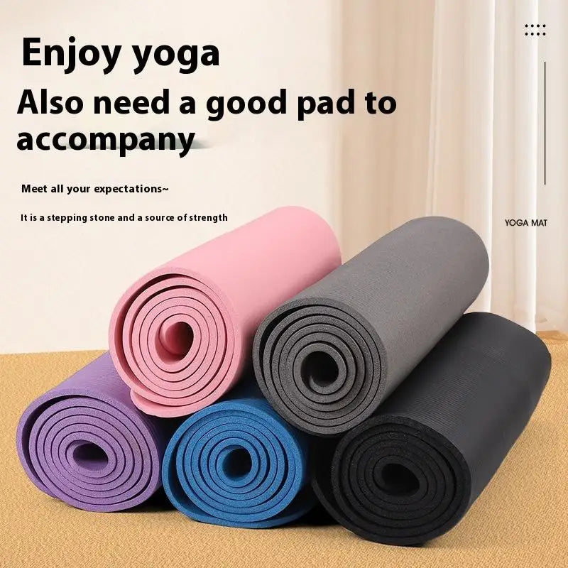 Yoga and Pilates Anti-slip 3MM Thick Exercise Mat, 1PC EVA Comfort Foam Fitness Mat for Gymnastics