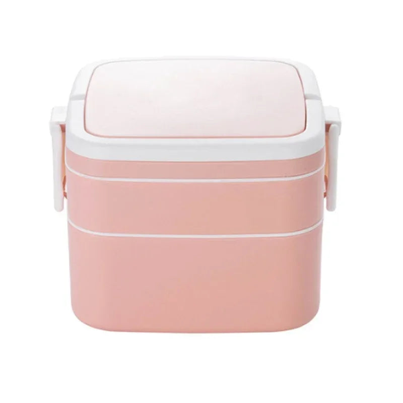 Kitchen Microwave Heating Portable Lunch Box Household Refrigerator Crisper Fruit Lunch Box Essential For Office Staff