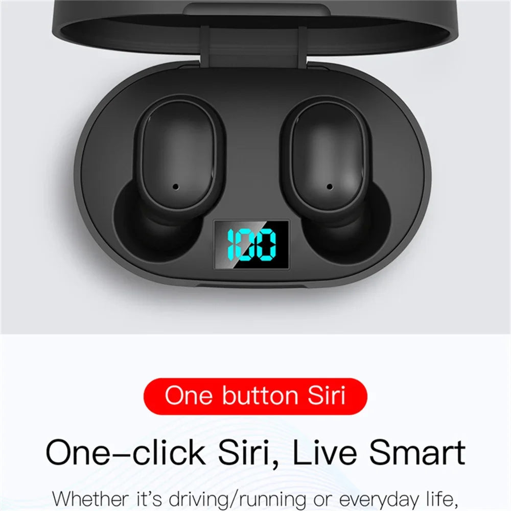 Bluetooth 5.0 Wireless Headphones E6S Noise Cancelling
