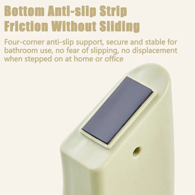 Ergonomic Massage Footstool Durable Adjustable Height Under Desk