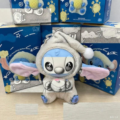 Hot 2025 Eat Something Before Sleep Series Vinyl Blind Box Bag plush Pendant Cute Doll Mystery Box Toy Surprise  Birthday Gift