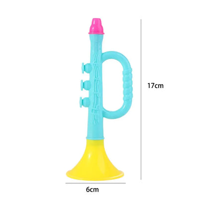 Learning Boy Girl Kids Toy Best Gift Children Colorful Baby Horn Toy Kids Trumpet Plastic Trumpet Baby Music Toys