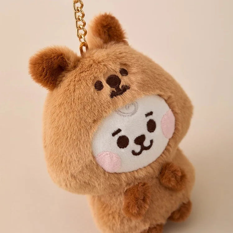 2025 New Bt21Ed Kawaii Plush Cosplaycosp Plush Toy Doll Keychain Cute Cartoon COOKY SHOOKY MANG Plush Pendant Bag Accessories