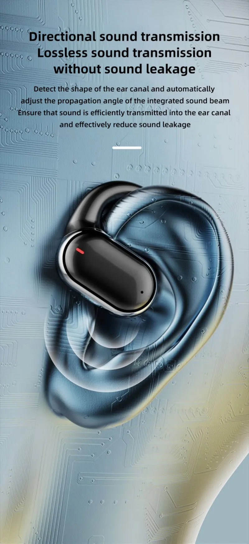 X91 OWS Earhook Earphones Bluetooth 5.3 Low Latency Gaming Sport Headset HiFi Stereo Noise Reduction Wireless Headphones Earbuds