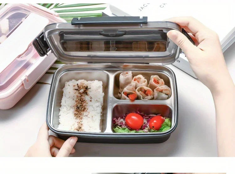 Easy-Clean Bento Container For Students & Office Workers