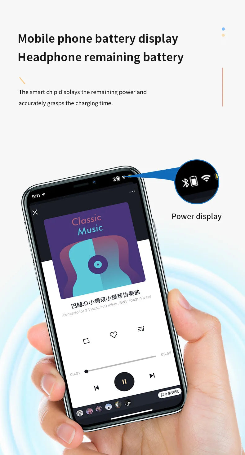 Bluetooth 5.2 Business Wireless Headphone