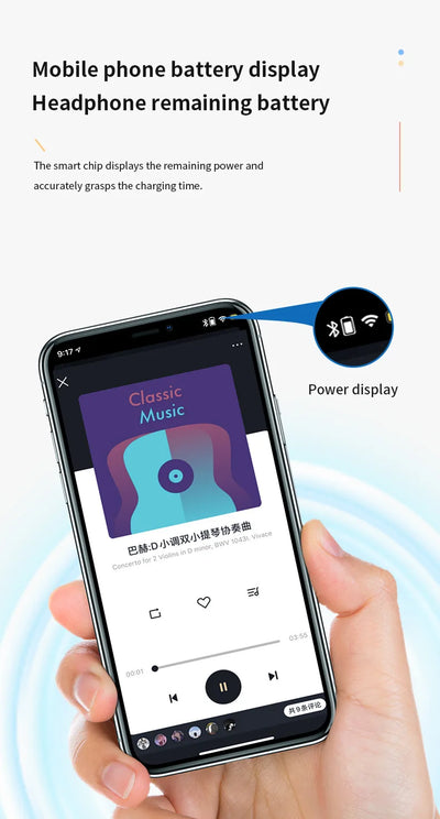 Bluetooth 5.2 Business Wireless Headphone